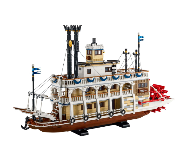 LEGO Ideas 21356 Parowiec rzeczny - 1342321 - zdjęcie 3